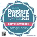 Expat Living Readers' Choice Awards 2025 for Best Storage Facility